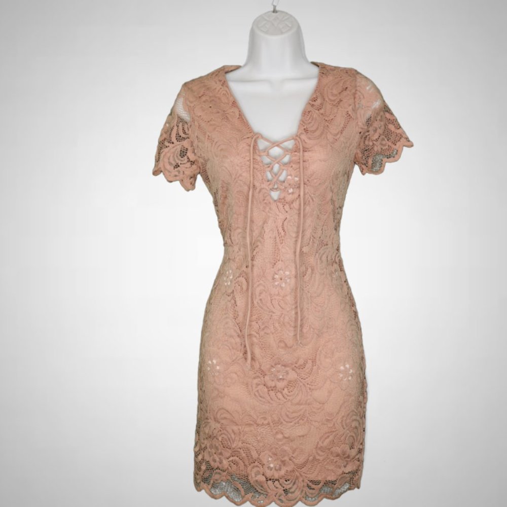 Lace Pink Dress
